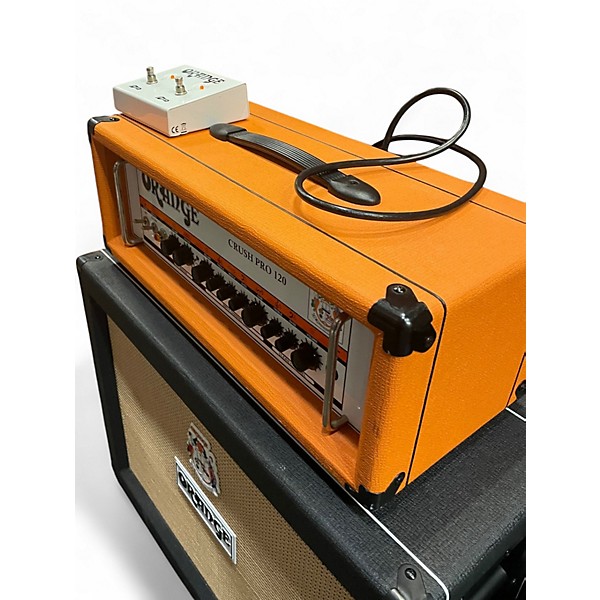 Used Orange Amplifiers CR120H Crush Pro 120W Solid State Guitar Amp Head