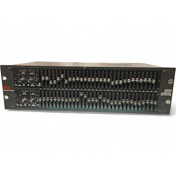 Used dbx 2231 Dual 31-Band Graphic Equalizer