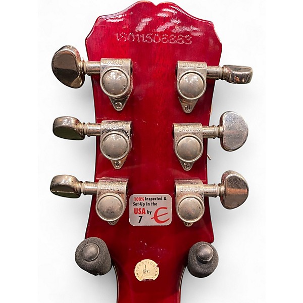 Used Epiphone Les Paul Standard Pro Cherry Sunburst Solid Body Electric Guitar