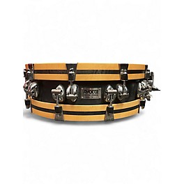 Used Ayote 14in custom maple piccolo Black Satin  Drum
