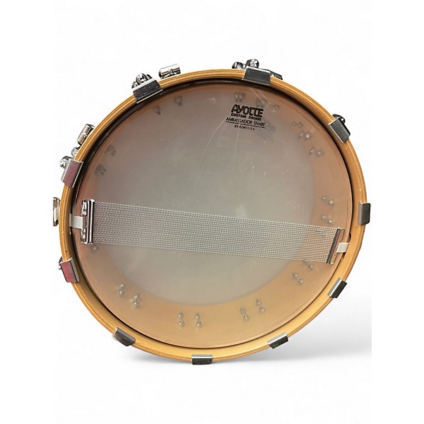 Used Ayote 14in custom maple piccolo Black Satin  Drum