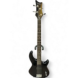 Used Dean Edge 4 String Black Electric Bass Guitar