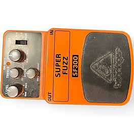 Used Behringer SF300 Super Fuzz Effect Pedal