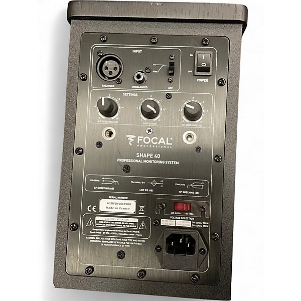 Used Focal Shape 40 Powered Monitor