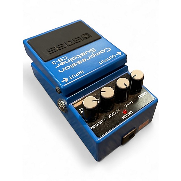 Used BOSS CS3 Compressor Sustainer Effect Pedal