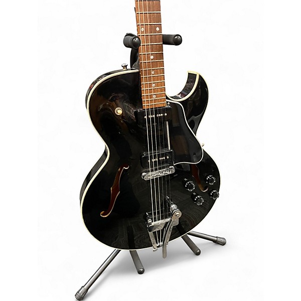 Vintage 1997 Gibson ES135 Ebony Hollow Body Electric Guitar