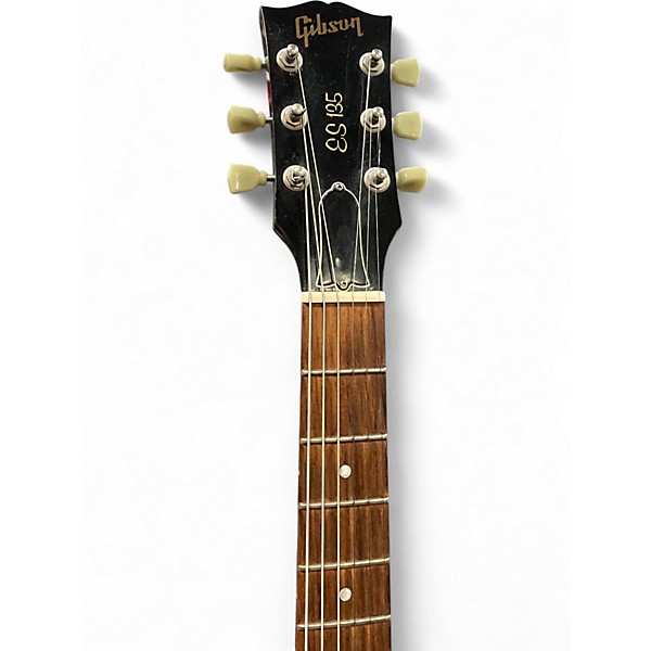 Vintage 1997 Gibson ES135 Ebony Hollow Body Electric Guitar