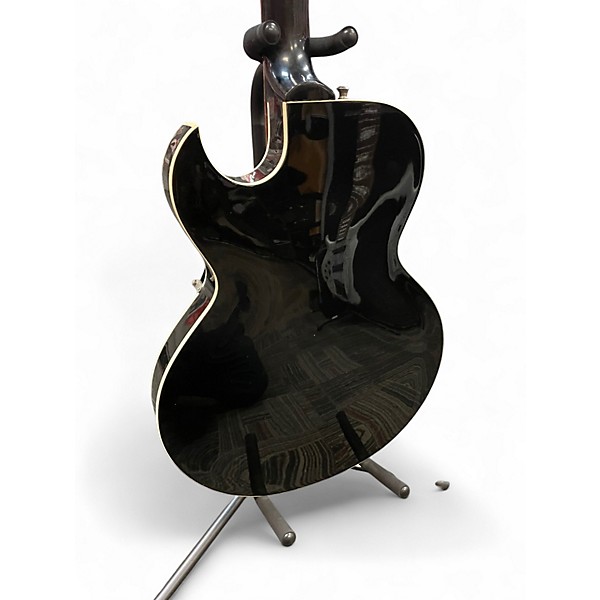 Vintage 1997 Gibson ES135 Ebony Hollow Body Electric Guitar