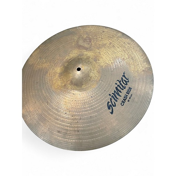 Used Zildjian 18in Crash Ride Cymbal
