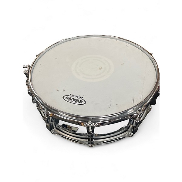 Used Ludwig 14in rocker snare silver Drum
