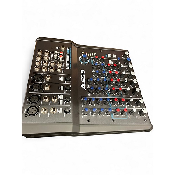 Used Alesis MultiMix 8 USB 8-Channel Unpowered Mixer