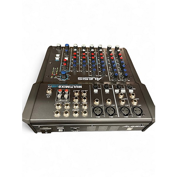 Used Alesis MultiMix 8 USB 8-Channel Unpowered Mixer