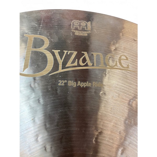 Used MEINL 22in Byzance Jazz Big Apple Ride Cymbal