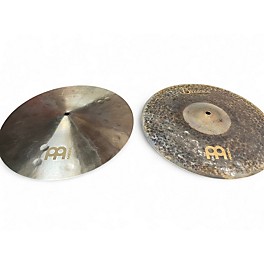 Used MEINL 14in Byzance Jazz Thin Traditional Hi Hat Pair Cymbal