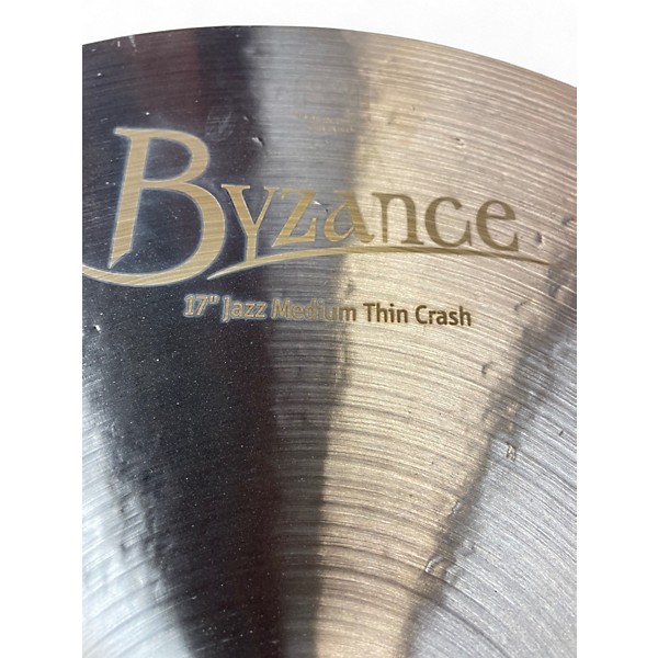 Used MEINL 17in Byzance Traditional Medium Thin Crash Cymbal