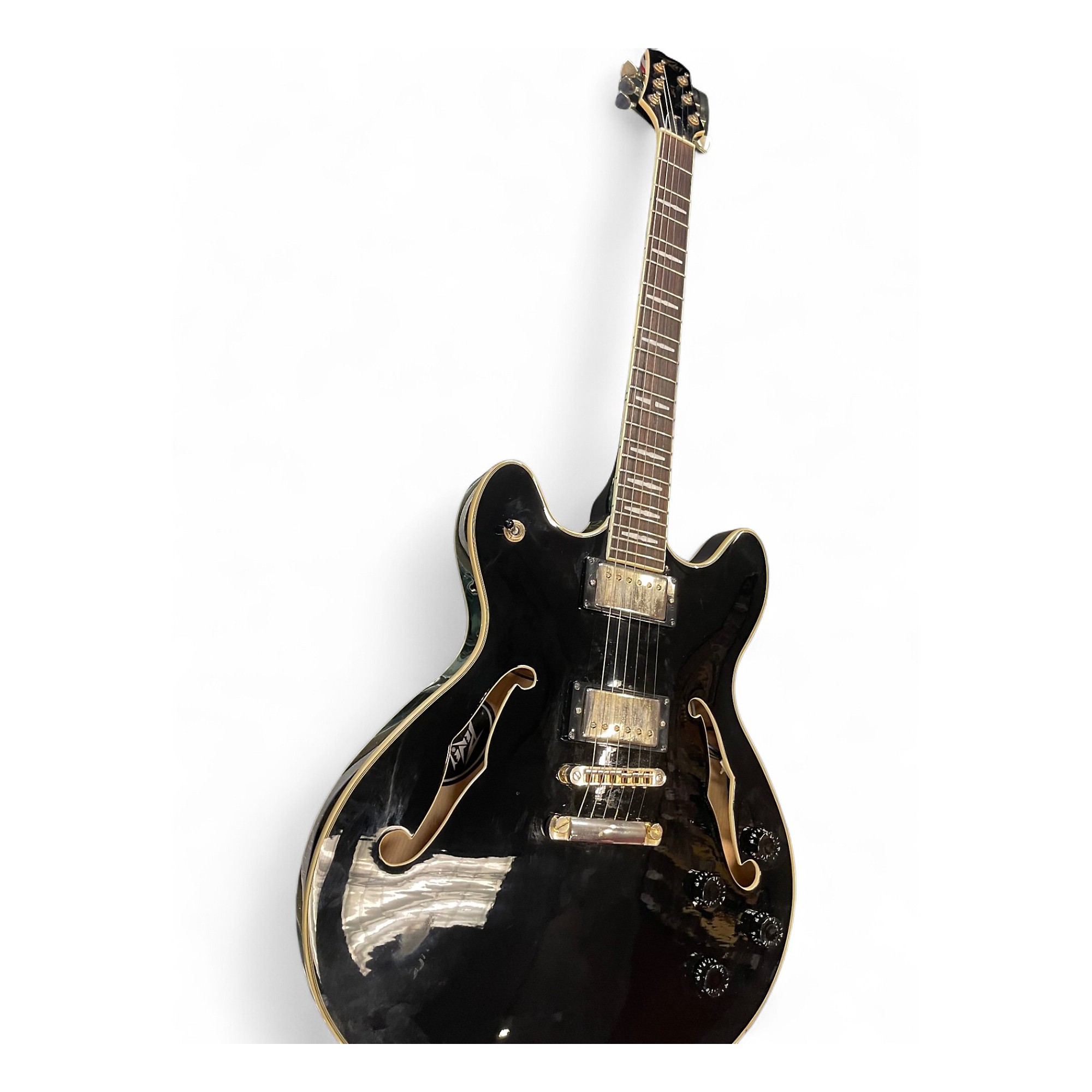 希少 Peavey Hollowbody JF1EX セミアコ ギター 黒 希少 Peavey Hollowbody JF1EX セミアコ ギター 黒 - メルカリ