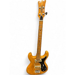 Vintage 1970 Univox HI FLIER Natural Electric Bass Guitar
