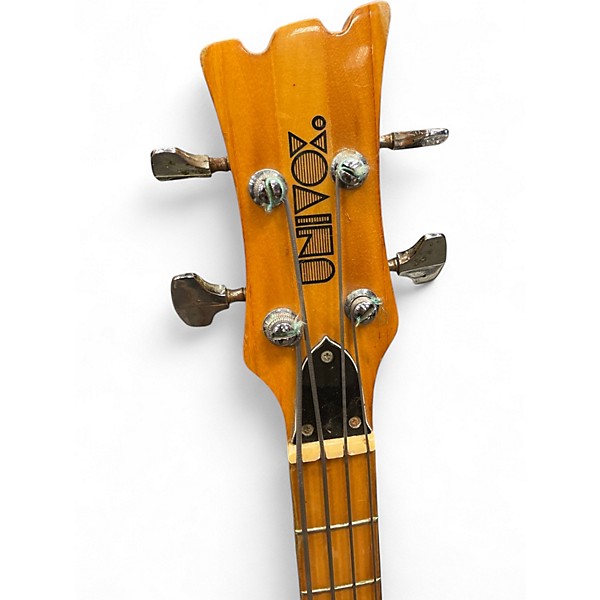Vintage 1970 Univox HI FLIER Natural Electric Bass Guitar