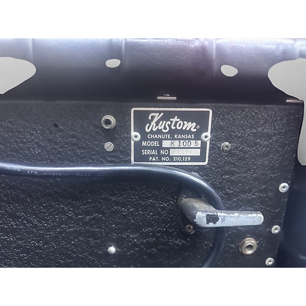 Used Kustom K100 Solid State Guitar Amp Head