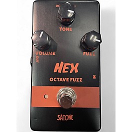 Used Satone HEX OCTAVE FUZZ Effect Pedal