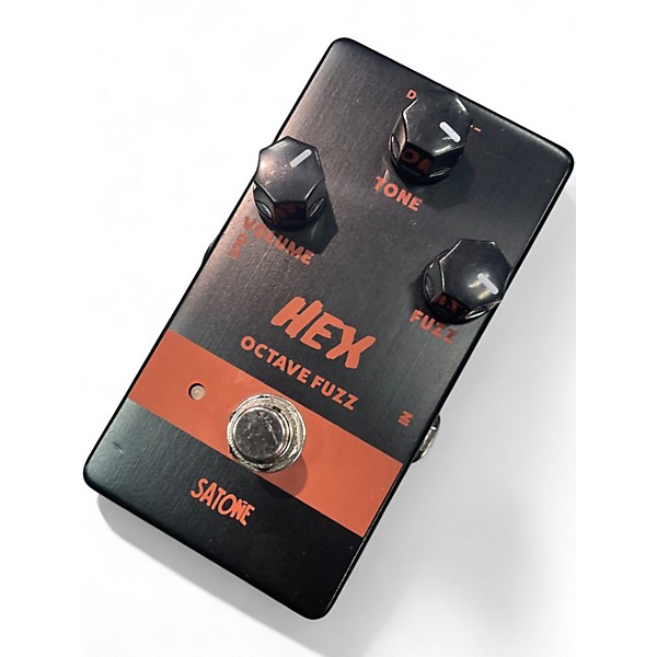 Used Satone HEX OCTAVE FUZZ Effect Pedal
