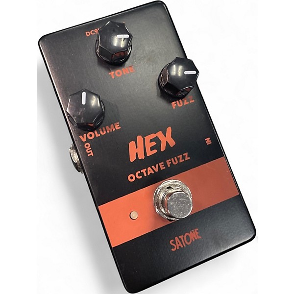 Used Satone HEX OCTAVE FUZZ Effect Pedal