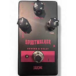 Used Satone SPIRITWALKER REVERB & DELAY Effect Pedal