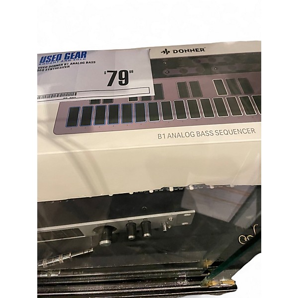 Used Donner B1 ANALOG BASS SEQ Synthesizer