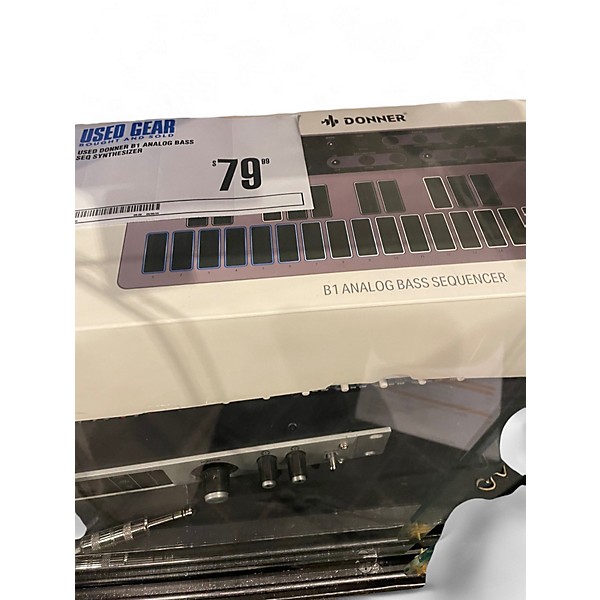Used Donner B1 ANALOG BASS SEQ Synthesizer