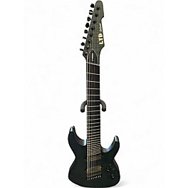 Used ESP LTD M1008MS SEE THRU BLACK SATIN Solid Body Electric Guitar