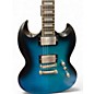 Used Epiphone SG Prophecy Blue Tiger Aged Gloss Solid Body Electric Guitar