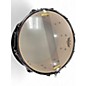 Used Pork Pie 14in Snare  weathered barn blue Drum