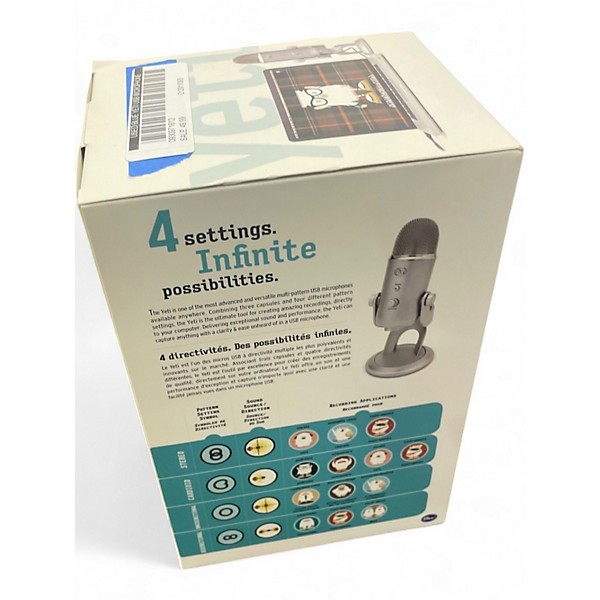 Used Blue Yeti USB Microphone