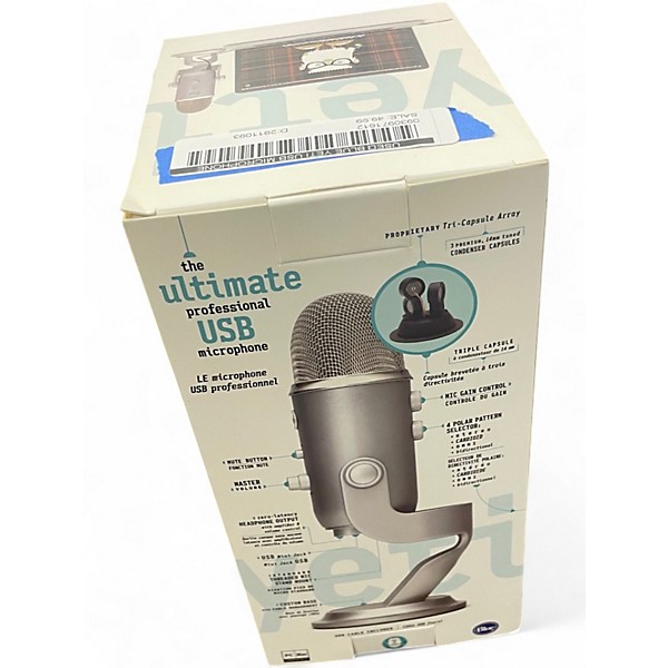 Used Blue Yeti USB Microphone