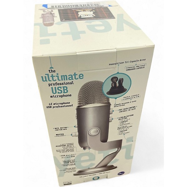 Used Blue Yeti USB Microphone