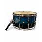 Used Sound Percussion Labs 14X8 468 Series Turquoise Blue Fade Drum