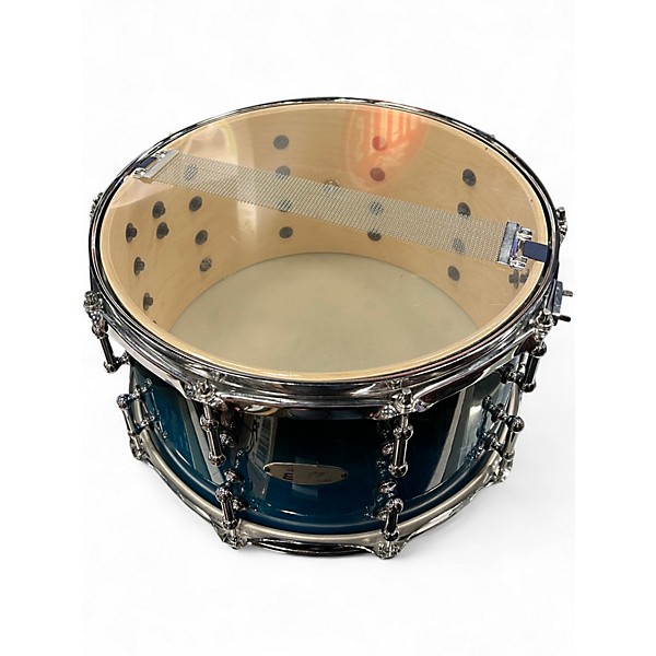 Used Sound Percussion Labs 14X8 468 Series Turquoise Blue Fade Drum