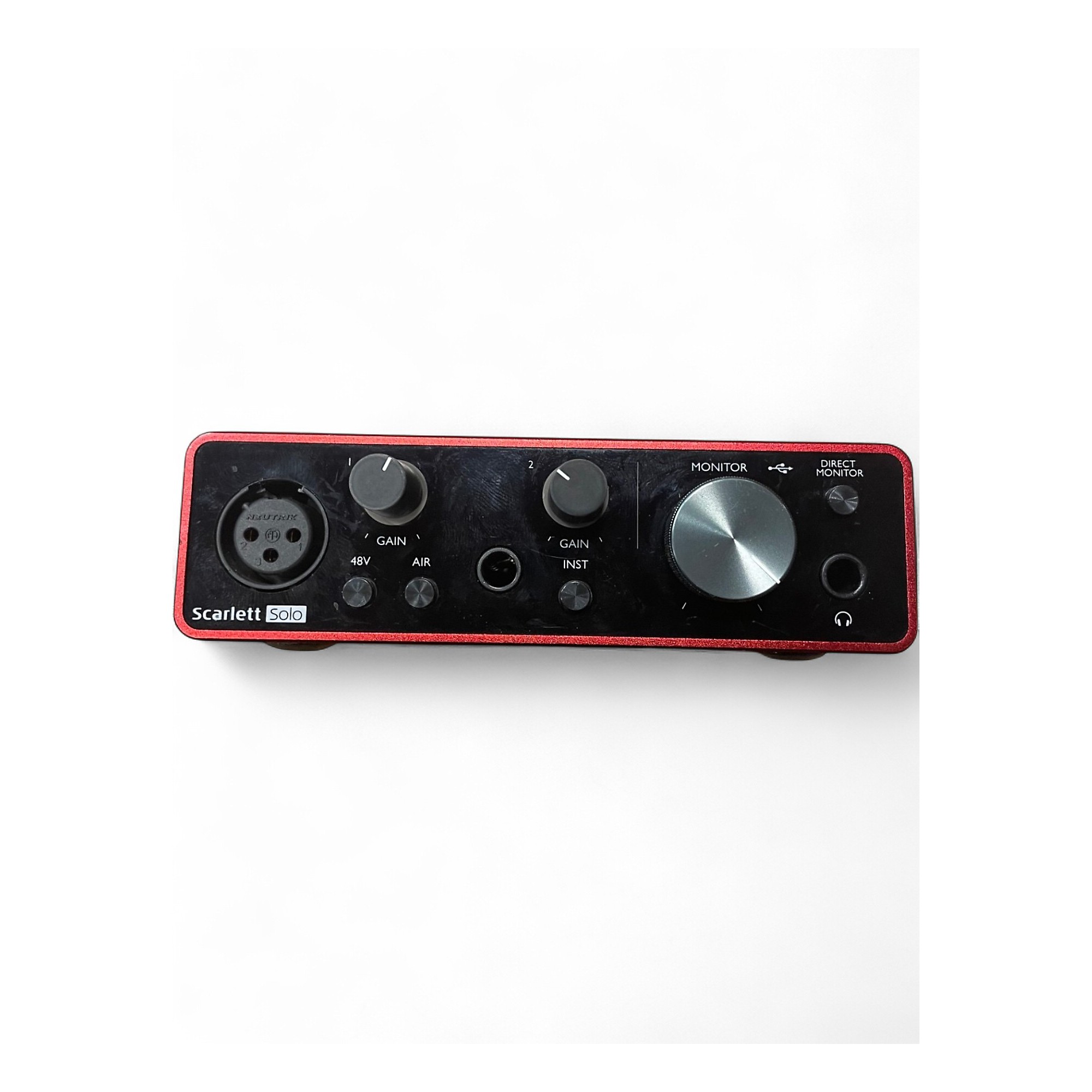 Used Focusrite Scarlett Solo Gen 3 Audio Interface | Guitar