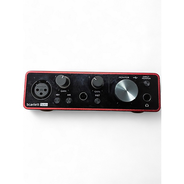 Used Focusrite Scarlett Solo Gen 3 Audio Interface | Guitar
