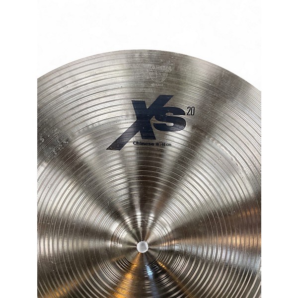 Used SABIAN 18in XS Chinese 18" Cymbal
