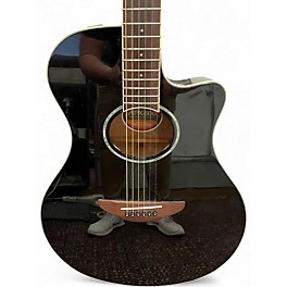 Used Yamaha APX600 Black Acoustic Electric Guitar