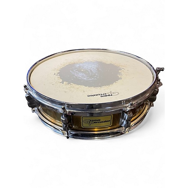 Used Groove Percussion 13in 13x4" Piccolo Snare Gold Drum
