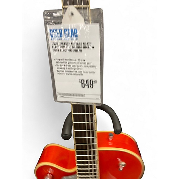 Used Gretsch Guitars G5420 Electromatic Orange Hollow Body Electric Guitar