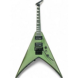 Used Jackson JS32 King V Matte Army Drab Solid Body Electric Guitar