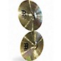 Used MEINL 14in HCS Hi Hat Pair Cymbal thumbnail