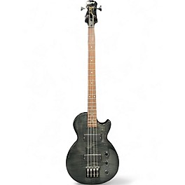 Used Epiphone Les Paul Special 4-String Trans Black Electric Bass Guitar
