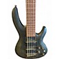 Used ESP LTD B205SM 5 String Trans Charcoal Electric Bass Guitar