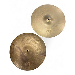 Used MEINL 14in Byzance Vintage Sand Hi Hat Pair Cymbal