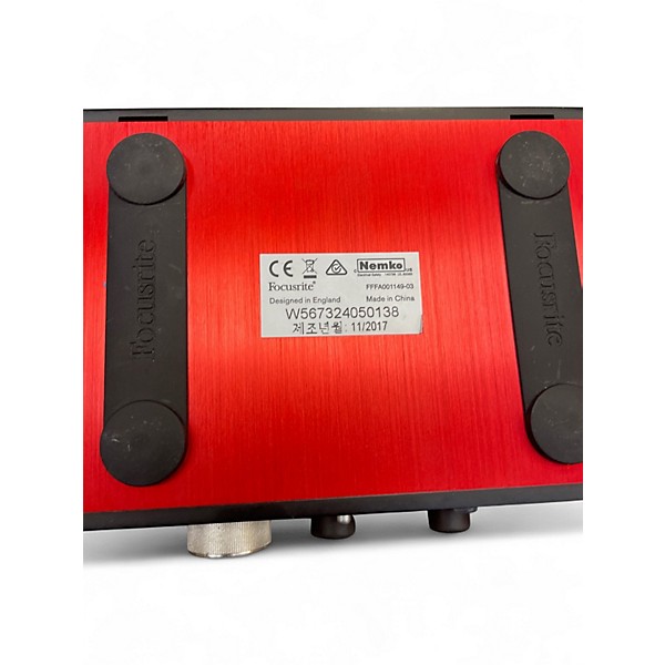 Used Focusrite Scarlett Solo Audio Interface