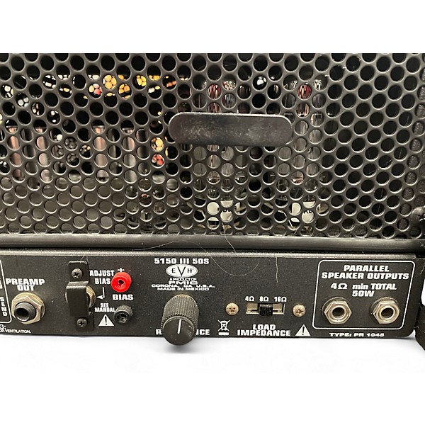 Used Peavey 5150 III Stealth 50 Watt Tube Guitar Amp Head